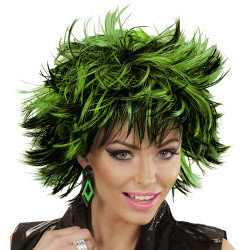 Dámska parochňa so zelenými odleskami